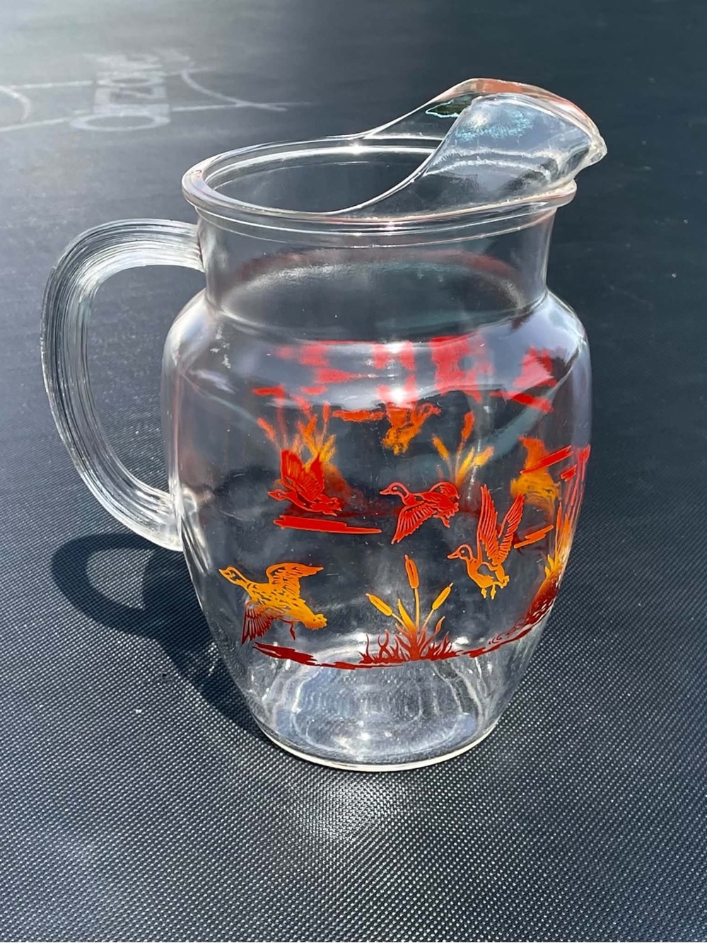 Vintage Duck Themed Pitcher